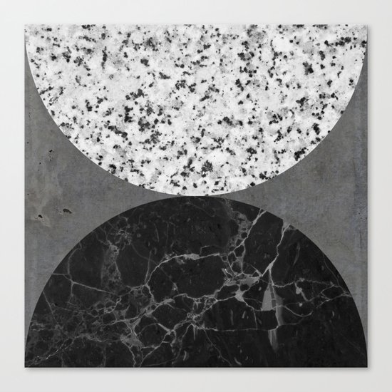 Marble, Granite, Concrete Abstract Canvas Print