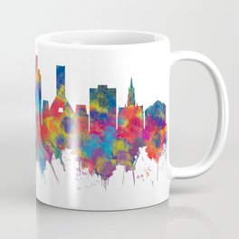 Birkenhead England Skyline Coffee Mug