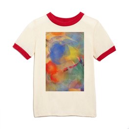 Abstract Watercolor Zen Art by Emmanuel Signorino Kids T Shirt