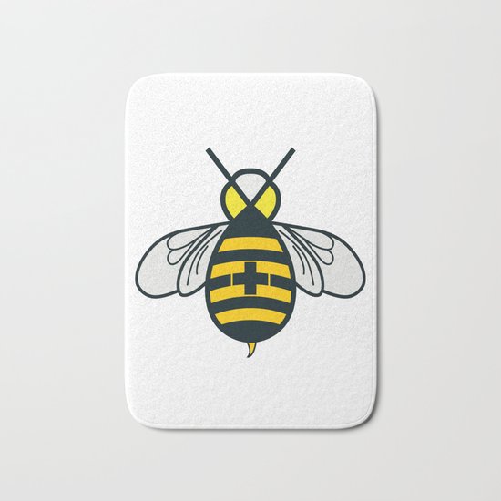 Be positive - Living Hell Bath Mat