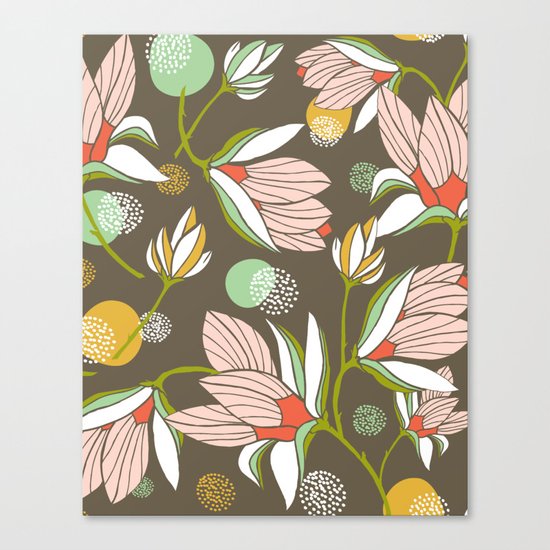 Magnolia Blossom Canvas Print