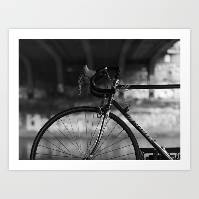 Vintage Bike Art Print