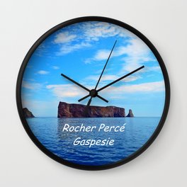 Perce Gaspesie Edition Speciale Wall Clock