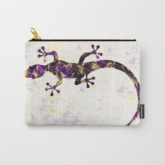Abstract Lizard Carry-All Pouch