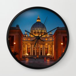 Papal Basilica of St. Peter in the Vatican Wall Clock