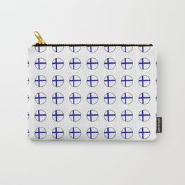 Flag of Finland 5 -finnish, Suomi, Sami,Finn,Helsinki,Tampere Carry-All Pouch