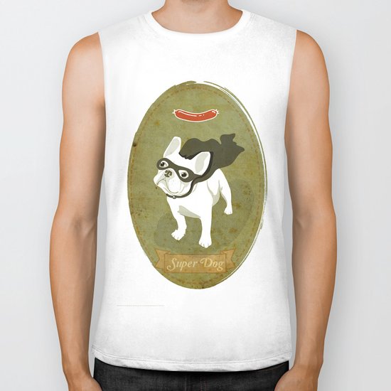Super Dog Biker Tank