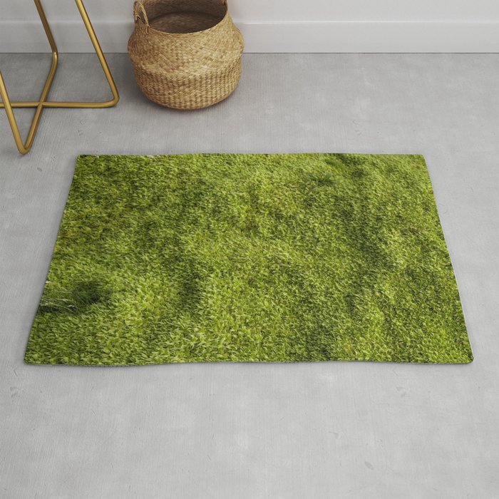 Moss Rug by Miranda Pastor Society6