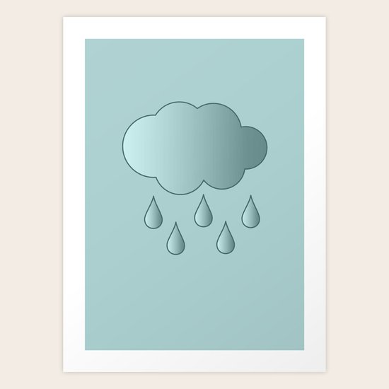 Baby Cloud Art Print