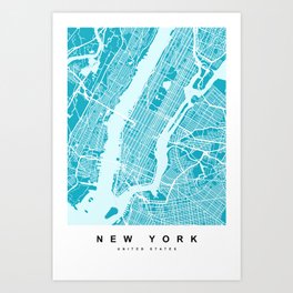 Modern Wall Art Spitzy's Map Posters Major Cities o... 11x17 Inches Set of 4 