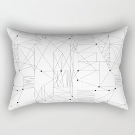 LINES OF CONFUSION Rectangular Pillow