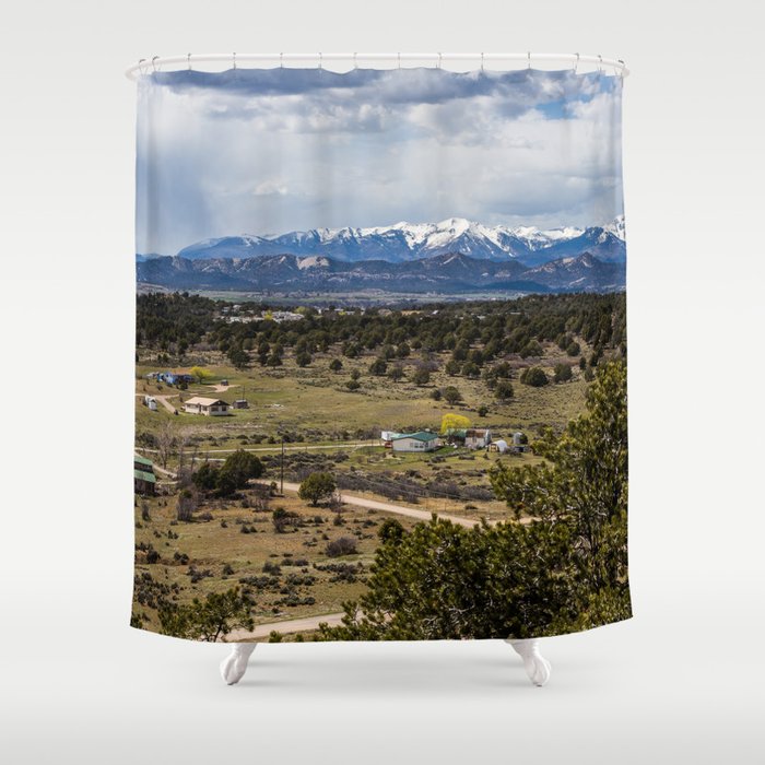Mountain View Shower Curtain