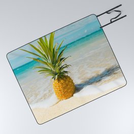 Pineapple Beach Picnic Blanket