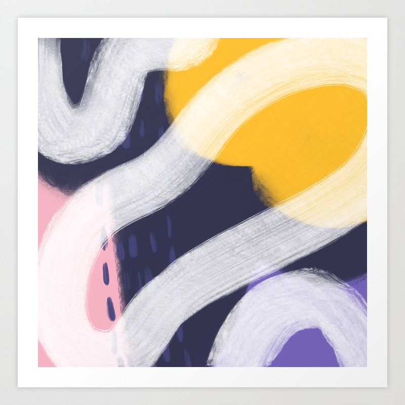 Lemon Tree Mixed Media Lollipop Art Print By Chimes Society6