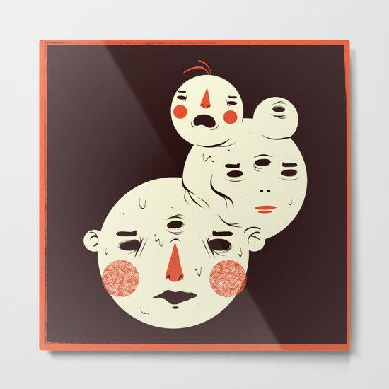 Migraine Metal Print