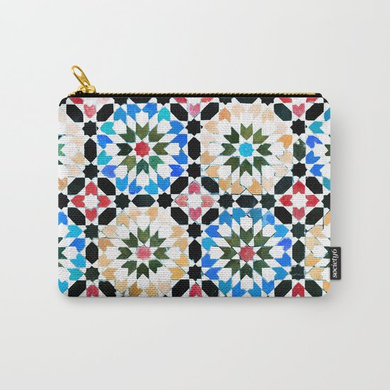 Oriental pattern Carry-All Pouch