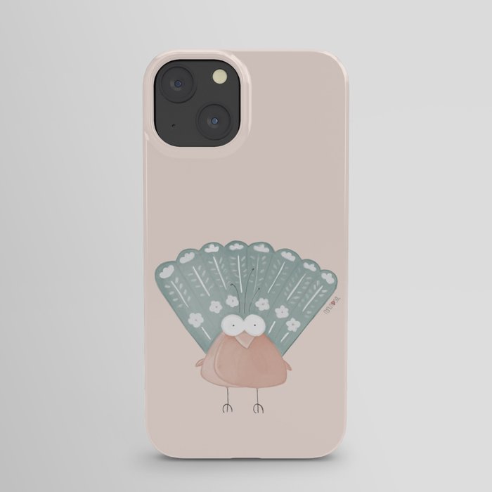 baby peacock iPhone Case