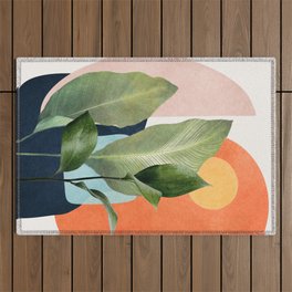 Nature Geometry VII Outdoor Rug