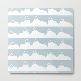 Mountain adventure Metal Print | Stayhigh, Nature, Finish, Hike, Explore, Mountain, Graphicdesign, Plants, High, Peaceful 