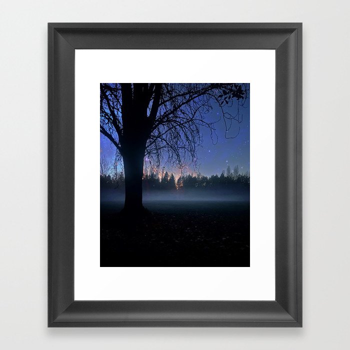 In the Body of Being Framed Art Print