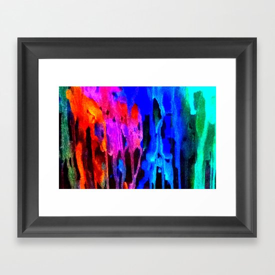 Memoryscape : Colors Series 4 Framed Art Print