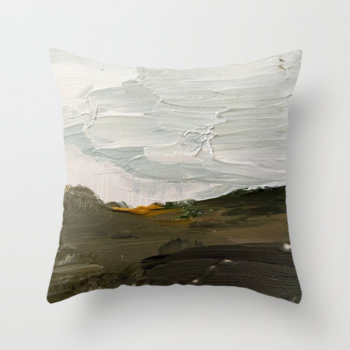 The Landscape Ahead Throw Pillow