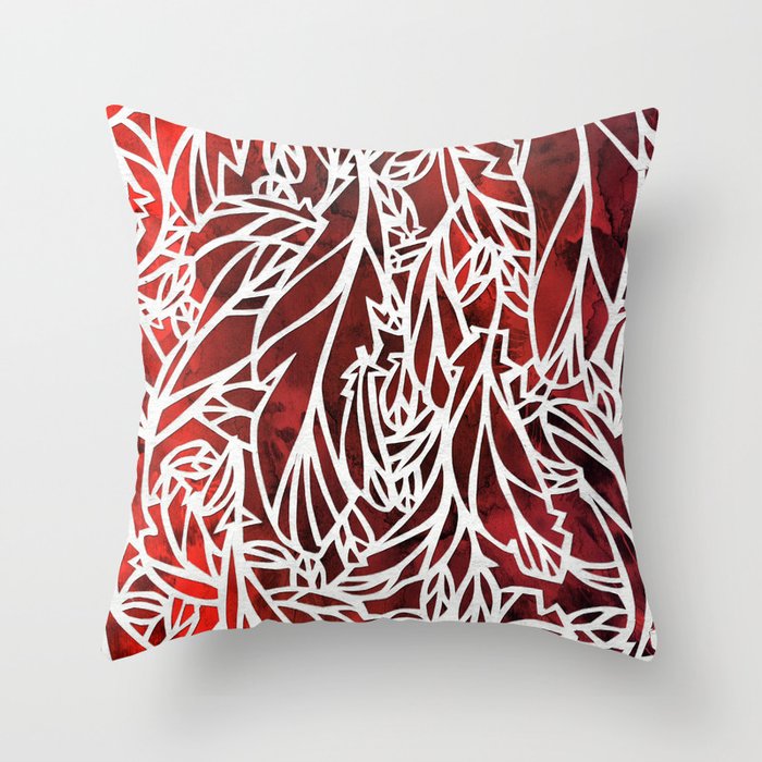 Snowflower and the Secret Fan Throw Pillow