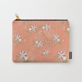 Tiger lily and roses Carry-All Pouch