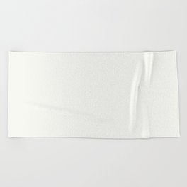 Reflected Light White Beach Towel