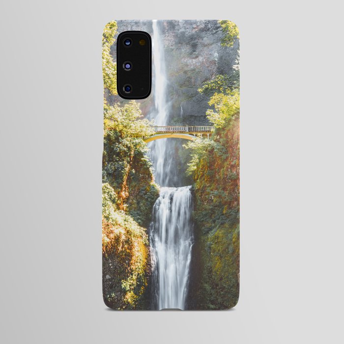 Multnomah Falls Waterfall Android Case