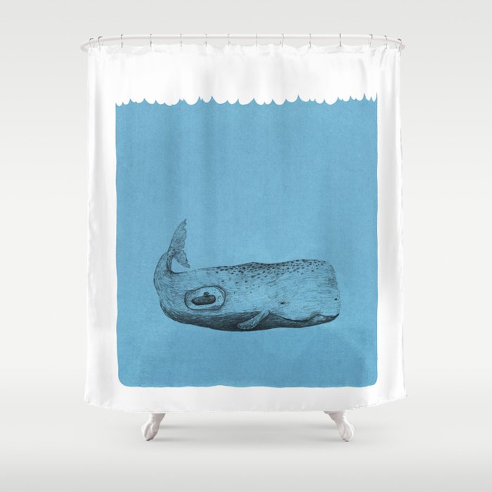 whale Shower Curtain