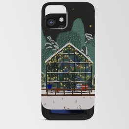 Winter Garden House iPhone Card Case