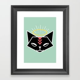 Cat Tribe Framed Art Print