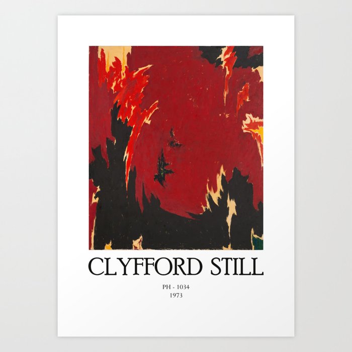 Clyfford Still - PH1034 Art Print