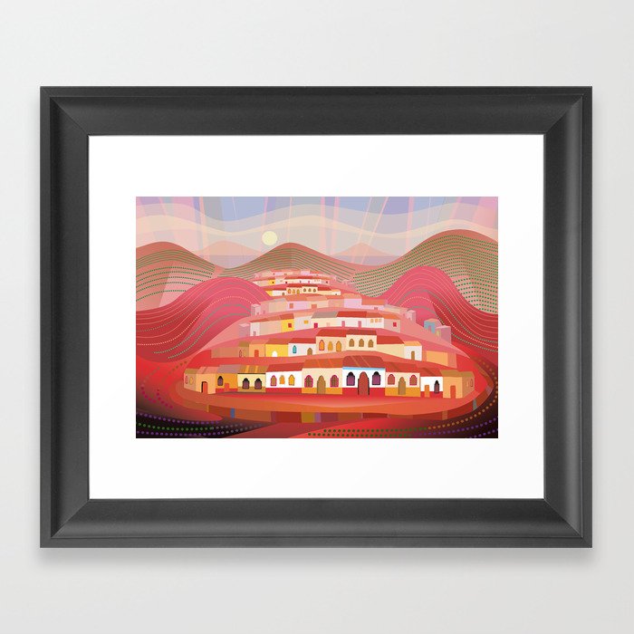 Afternoon in Guatemala Framed Art Print