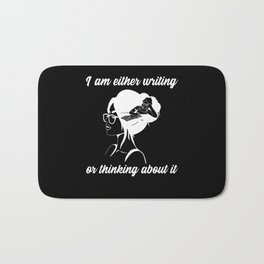 Journalist Author Saying Bath Mat
