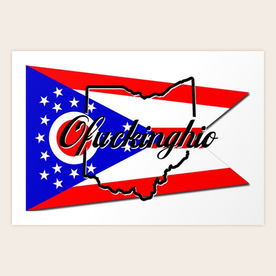Ofuckinghio Art Print
