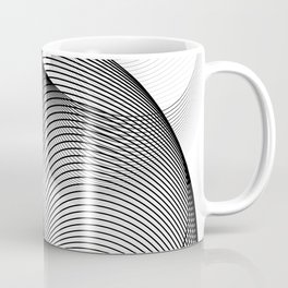 Abstract black Coffee Mug