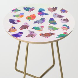Wild pigeon - light Side Table