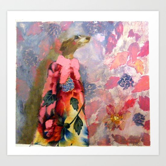 Miss Mupet Art Print By Kasiagryz Society6