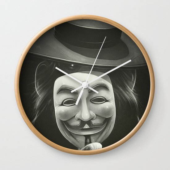Anonymous II Wall Clock