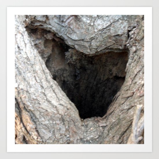Even The Trees Say I Love You Art Print