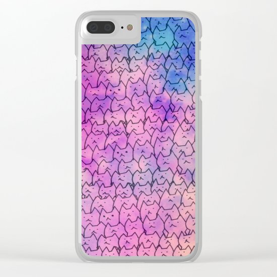cat-273 Clear iPhone Case