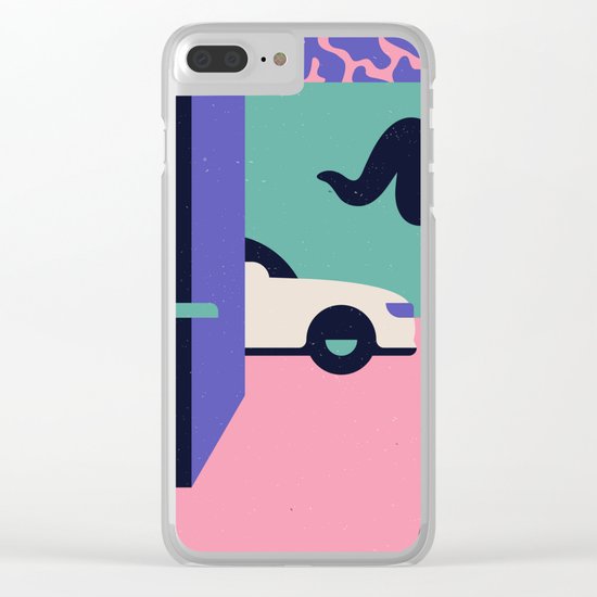 Creepster Clear iPhone Case