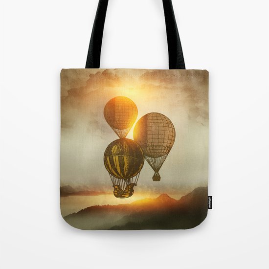 A Trip down the Sunset Tote Bag