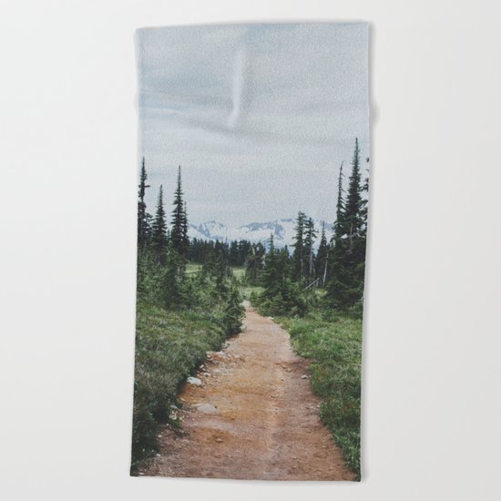 Forest Trail Beach Towel
