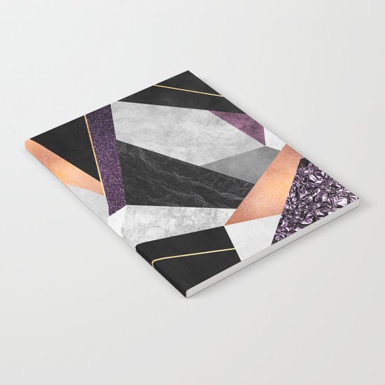 Purple Geo Notebook