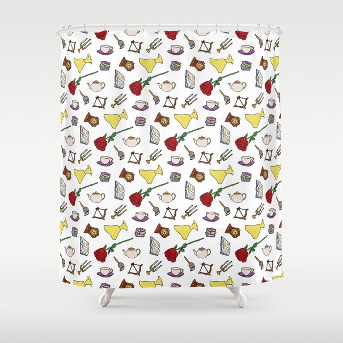 Beauty And The Beast Shower Curtain By Julenejorgensen Society6