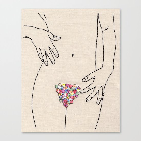 Be Mine Canvas Print