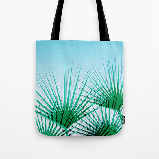 Airhead - memphis throwback retro vintage ombre blue palm springs socal california dreamer pop art Tote Bag